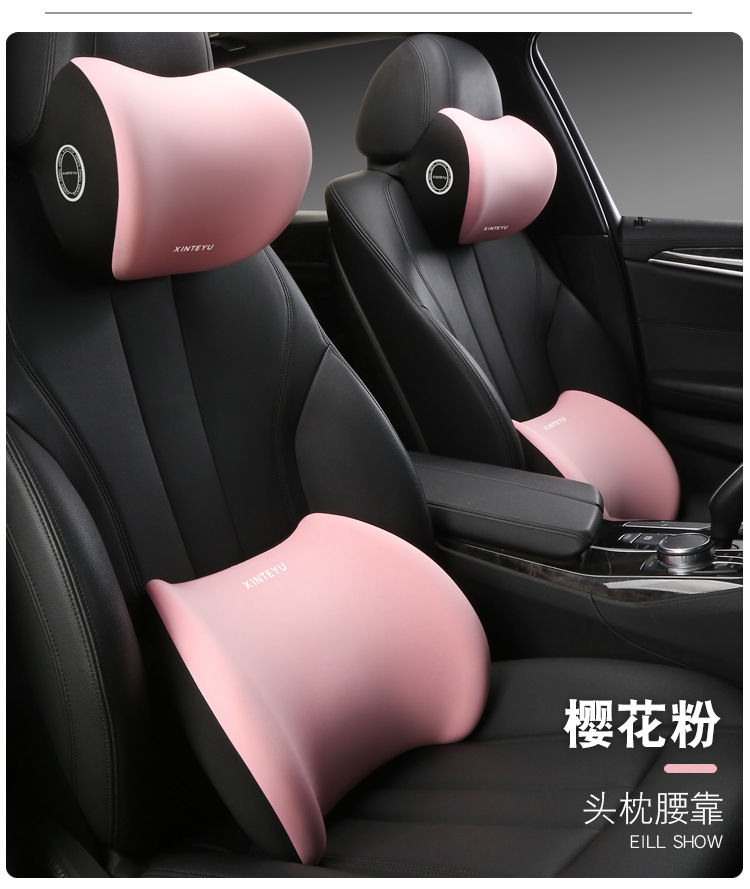 Car Lumbar Support Cushion for Driving Seat Backrest, Car Cushion for Driving, Lumbar Support, Waist Pillow, Lumbar Support