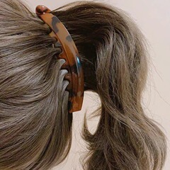 気質女性専用ヘアピン女性高馬尾バナナクリップ後頭部クリップヘアピン縦クリップ髪飾り卸売り