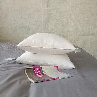 Foreign Trade Export 5% White Duck down Cushion Core Factory Professional Customized Hotel Guesthouse and B&B down Feather Pillow