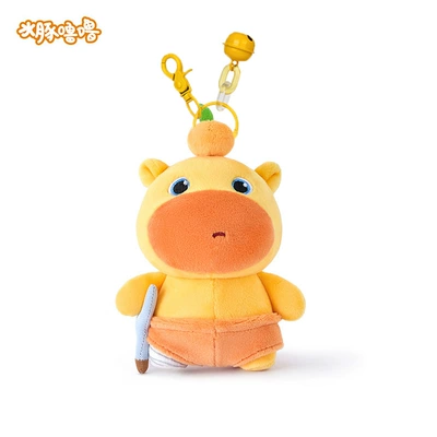 Capybara Lulu Plush Toy: Oyuncaq yastıqlar - broken-leg-lulu-pendant-10cm-licensed-product