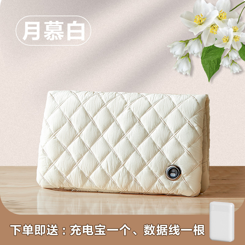 梵菲斯グラフェンスマート無水防爆充電暖手袋ダウン熱暖腹暖布団女子用|undefined