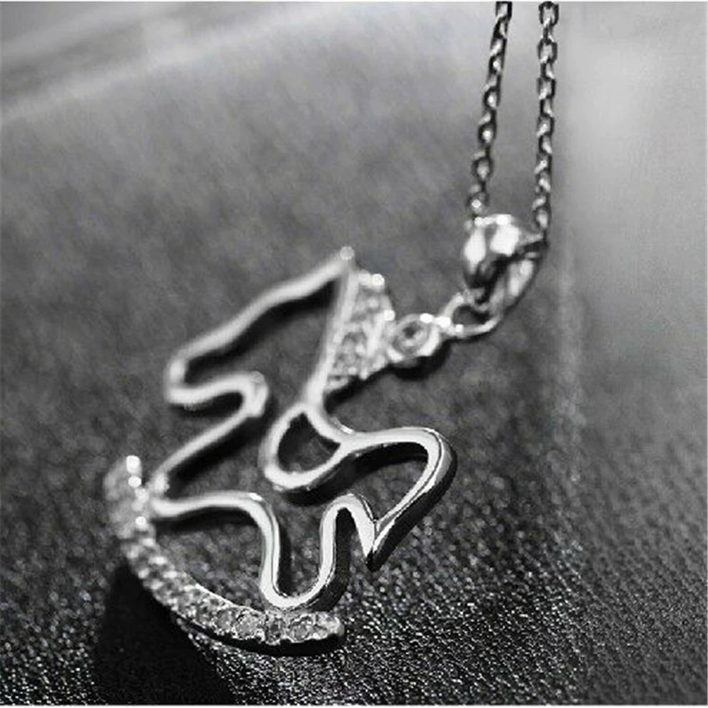 Fashionable chain for key bag , zirconium, pendant, necklace, Korean style, wholesale