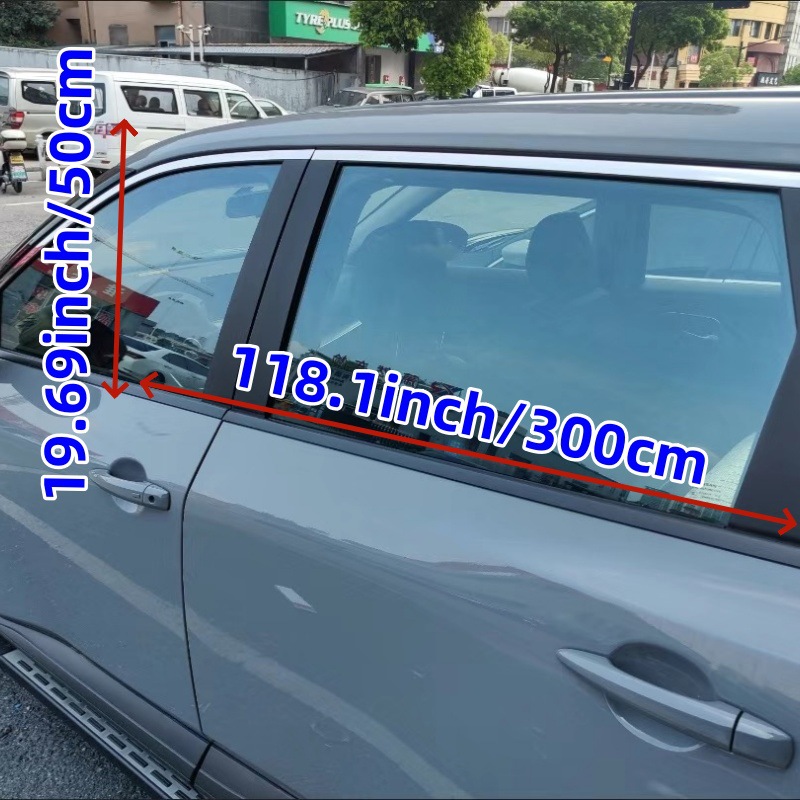 Foreign trade generation hair high heat insulation light blue sunscreen car film household window film store stall heat insulation paste