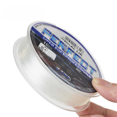 FISHKING Factory Wholesale 100-meter Main Line and Leader Fishing Line for Casting Rods, Durable Nylon Fishing Line
