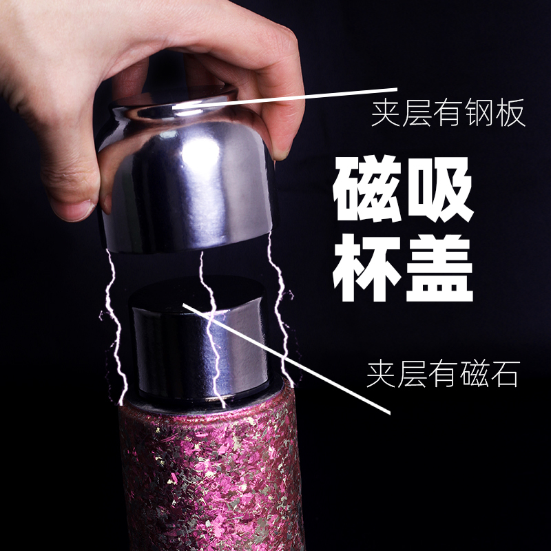 简约小巧钛杯纯钛保温杯小容量迷你女士内外钛合金茶水分离泡茶杯|undefined
