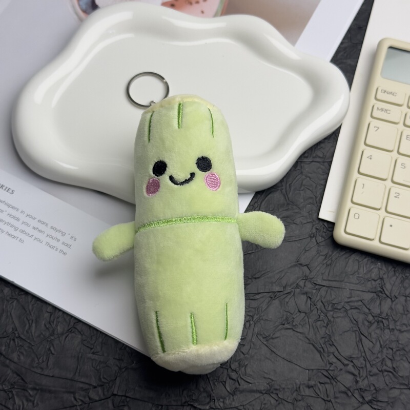 新しいクリエイティブ果物と野菜ぬいぐるみ人形 JC シリーズタケノコ人形人形竹キーホルダーペンダント|undefined