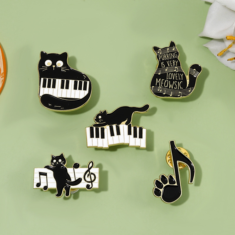 Creative cartoon piano