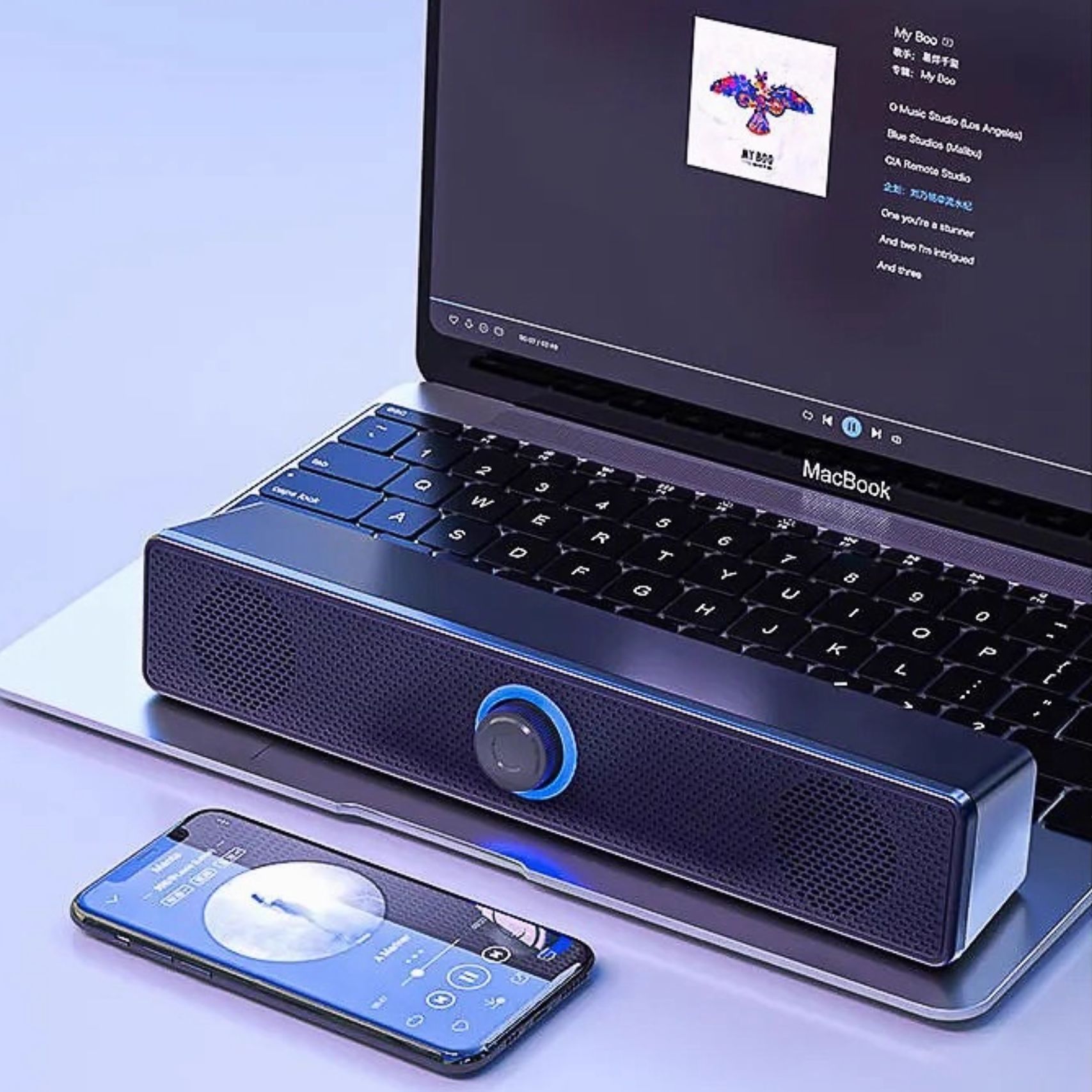 E - 1002 computadora de sonido de escritorio casero de escritorio portátil Bluetooth cables altavoces graves estéreo surround