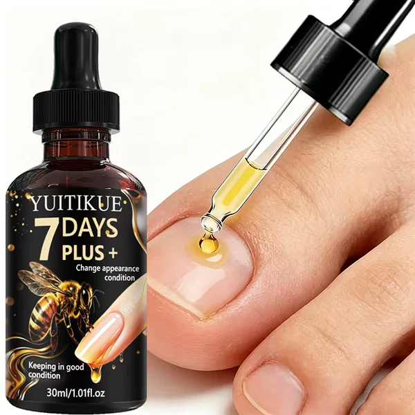 Honey Extract Nail Care Oil Strengthens Nail Surface, Moisturizes Nail Grooves and Hangnails, Hand and Foot Manicure Maintenance Essential Oil
