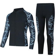 Wetsuit 3mm couple style split long-sleeved trousers warm and cold-proof sun protection wet surfing and snorkeling swimsuit