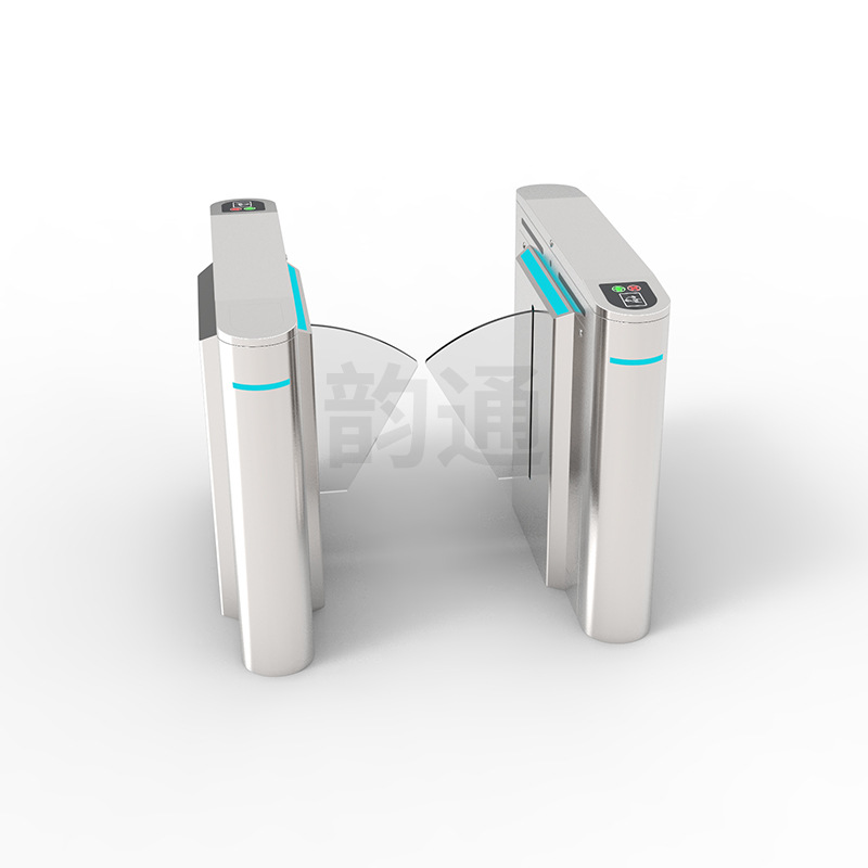 定制人行通道闸办公室写字楼中间凸出翼闸盖子窄宽修身机箱翼闸机