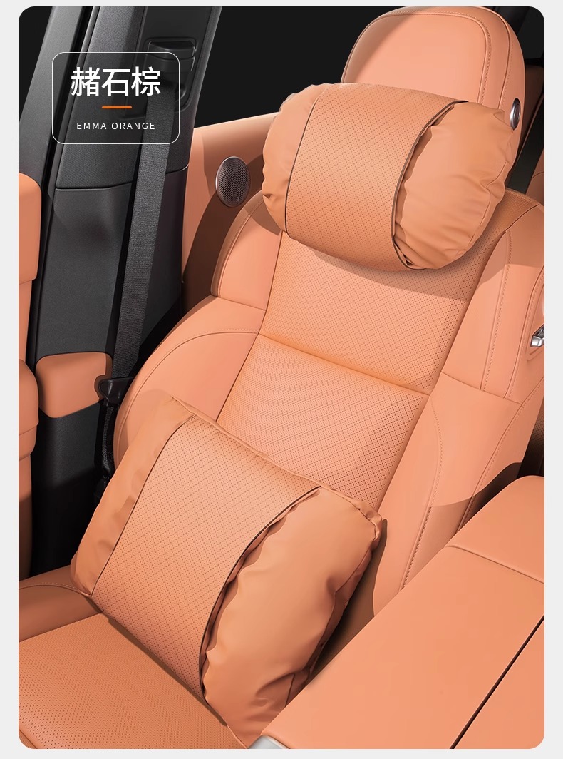 Suitable for Huawei Aito M7 Headrest and Lumbar Support M5 Neck Pillow M9 Car Seat Pillow Modified Interior Supplies