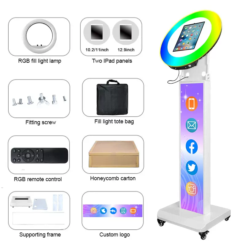 ipad照相亭photobooth派对设备节日婚礼摄影聚会拍照海外新品