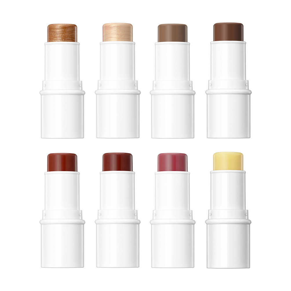 翠黛工厂定制高光修容棒裸妆持久自然修饰轮廓多色腮红加工OEM