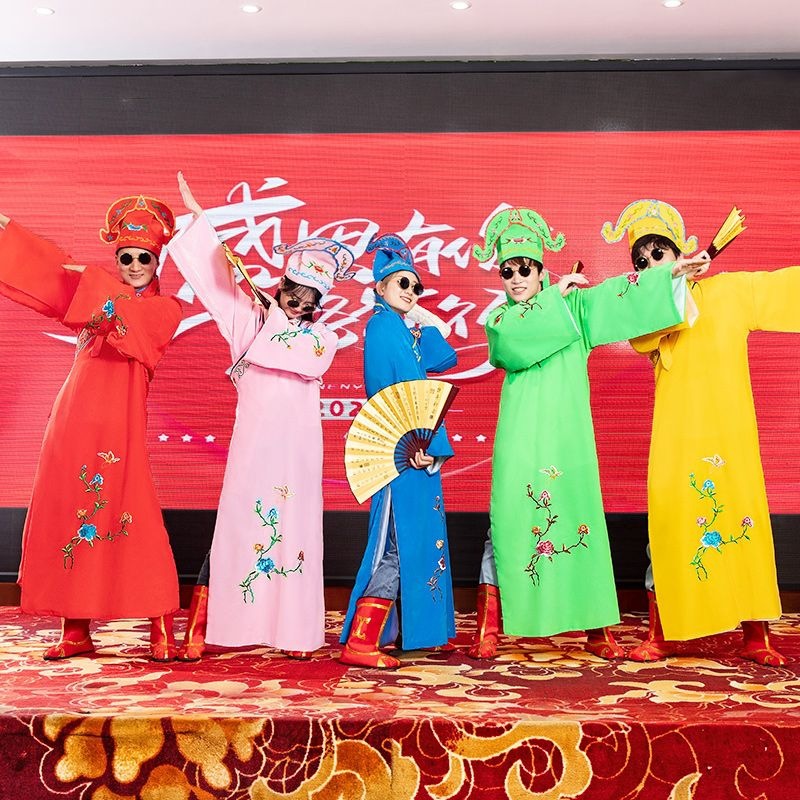 Warm Maple Leaf Jiangnan Four Great Talents Costumes Ancient Costumes Tang Bohu Scholar's Attire Young Master Annual Meeting Wedding Dress