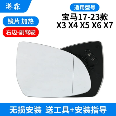 G07 G06 G08 G05 Rearview: Rear mirror/rearview mirror assembly - heated-lens-co-pilot