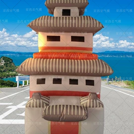 充气模型;场地布置道具;水上游艺设施