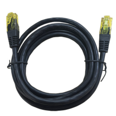 Сетевой кабель Cat5e, перемычка маршрутизатора, полностью медный 8-жильный гигабитный кабель RJ45, неэкранированная витая пара категории 5e, категория 5e