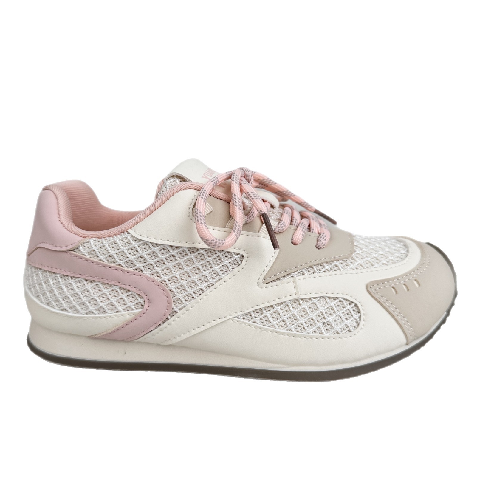 Yuanbo nicho diseño Gump zapatos para mujeres 2025 nuevo verano zapatos de red para mujeres respirables zapatos casuales de red