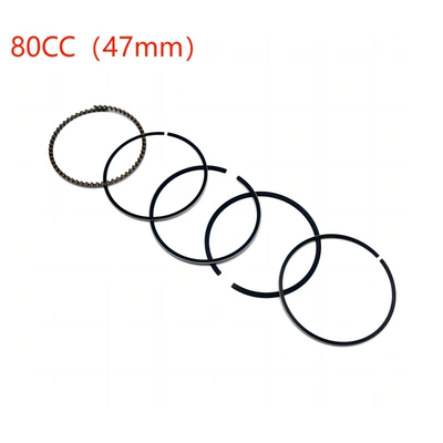 Piston, piston ring, piston pin Gy6 50 60 80