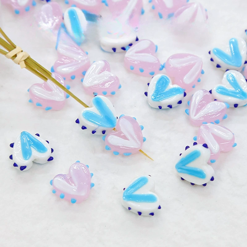 Студия Tao Zhizhiyuan [Fan and Blue] японский стиль глазурованный цвет контраст inspiration love skewers DIY handmade аксессуары
