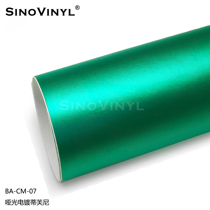 Carlake mate galvanoplastia película de hielo que cambia de color película de plata mate película del cuerpo Etiqueta interior del coche teléfono móvil película protectora