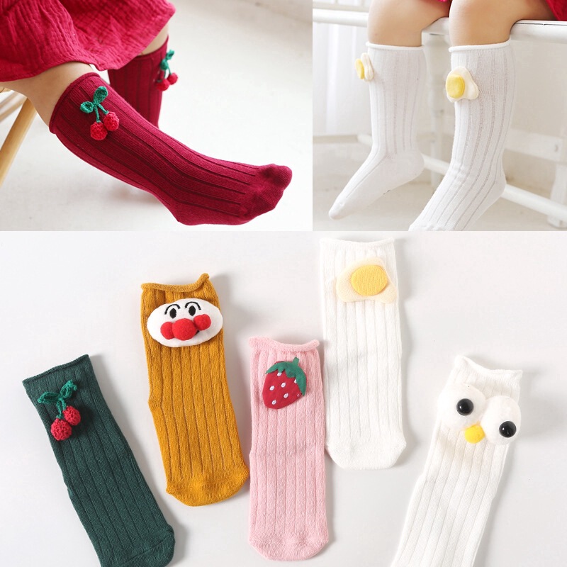 ins Baby Boys and Girls Summer Children 1-3 Years Old Big Eyes Mid-tube Socks Bread Superman Korean Style Loose Cotton Socks ins Baby Boys and Girls Summer Children 1-3 Years Old Big Eyes Mid-tube Socks Bread Superman Korean Style Loose Cotton Socks