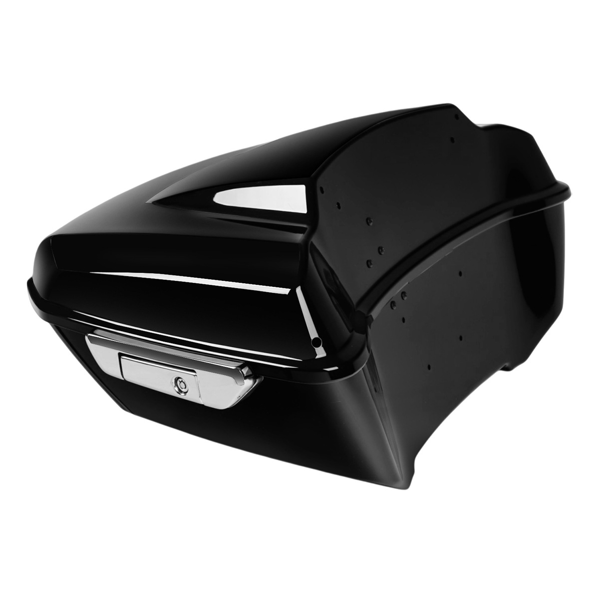 Suitable for Harley-Davidson Street Glide, Road Glide, and CVO models; aftermarket rear luggage rack and storage box for Street Glide and Road Glide models, 24-26 inches