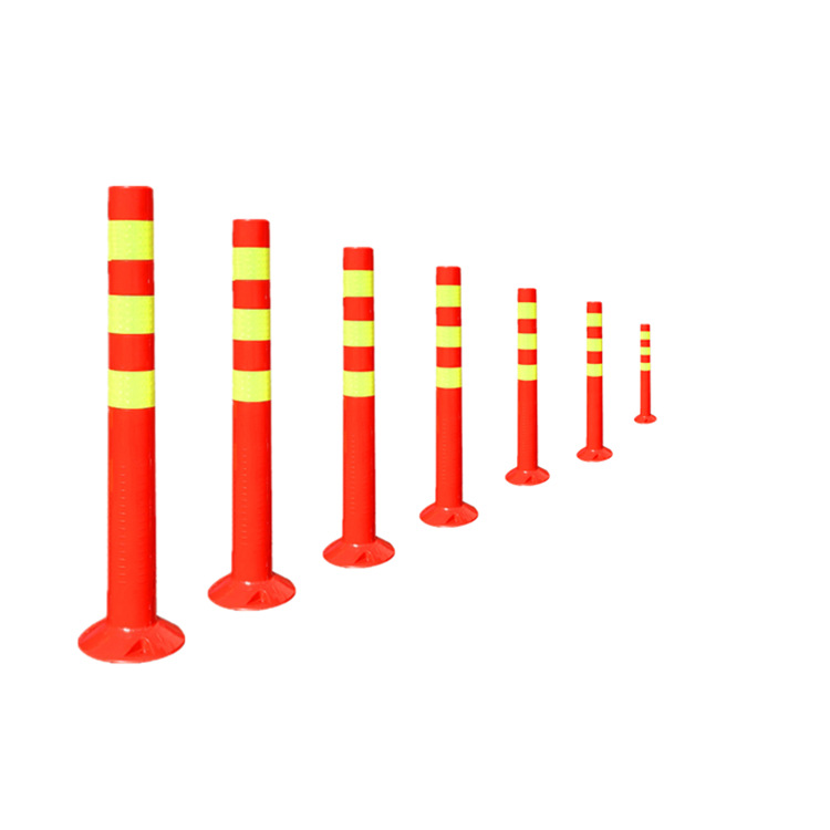 路障桩防撞柱塑料警示柱立柱护栏道路分流隔离桩【厂家】【反光】