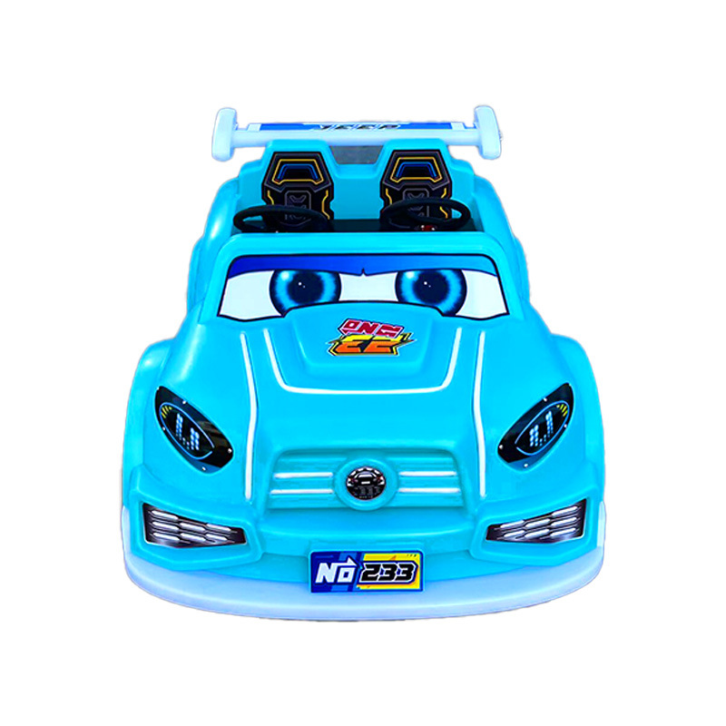 Nuevo modelo de rueda grande para dos padres e hijos coche cuadrado mercado nocturno al aire libre en línea barraca de equipos de entretenimiento para niños coche de choque eléctrico image 6