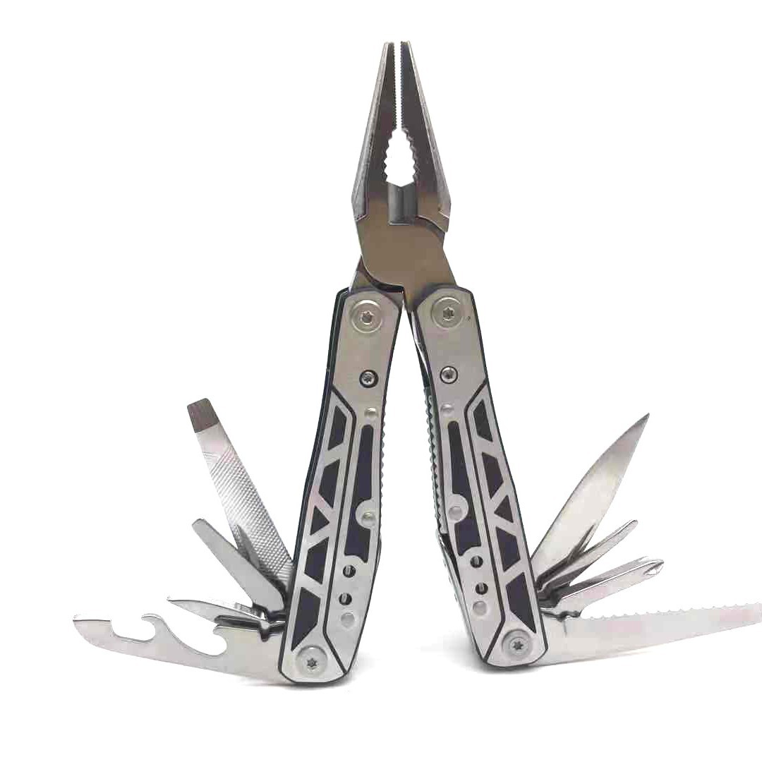 供应不锈钢多功能钳子户外工具多用折叠钳子 应急工具钳户外钳子