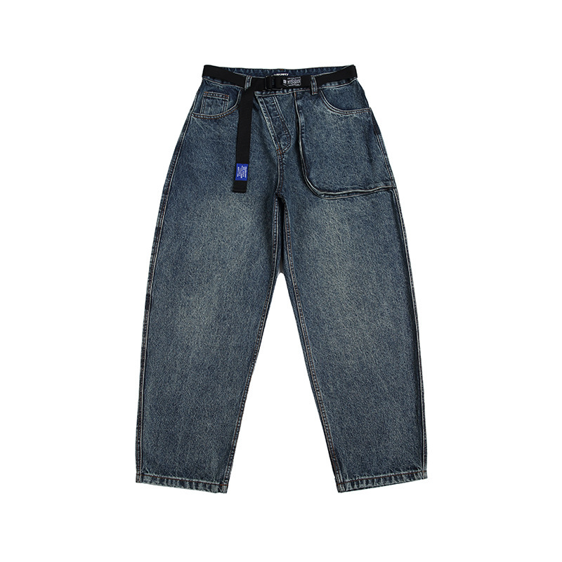 服道楽x WHSDDY3春の新作の大きいポケットのジーパンのファッションのデザイン感があります。|undefined