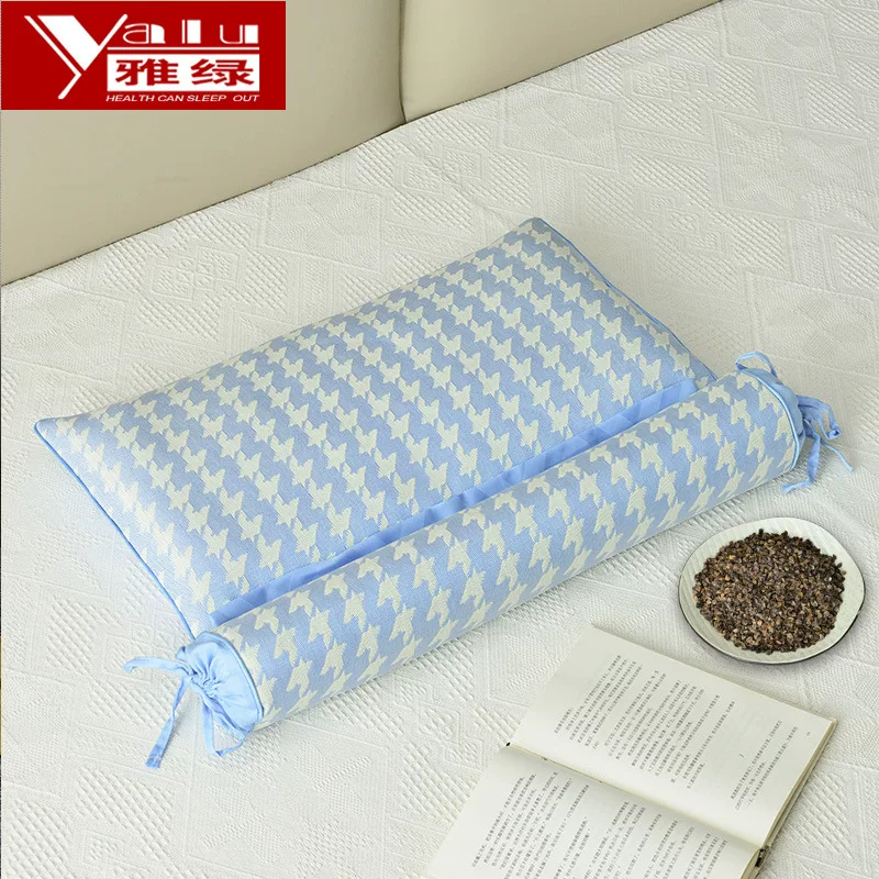 Лет pillows для сна из шелка, с защитой для шеи