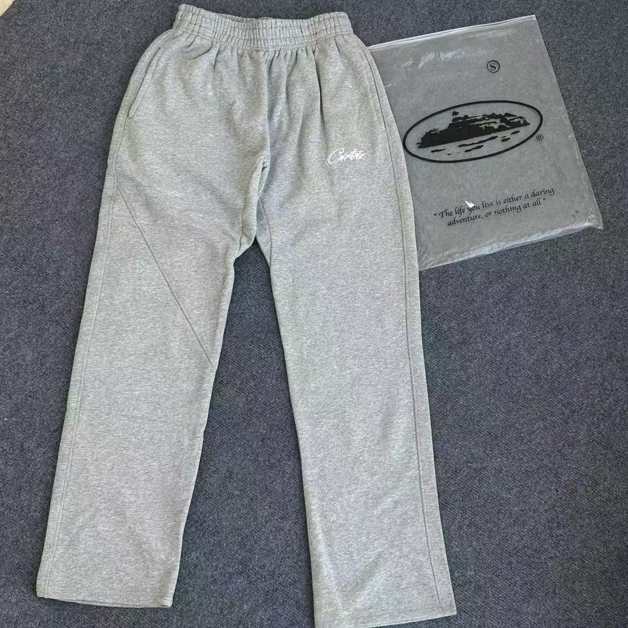 C-GZK42-그레이 스웨트팬츠
