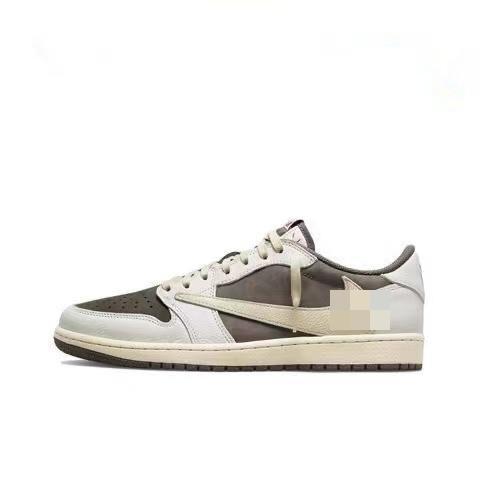 莆田人気AJ1バーブTS共同ブランドカップルロートップライトニングスポーツバスケットボールシューズ男性と女性用、カジュアルで多用途なスニーカー|undefined