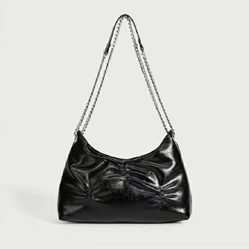 Borsa a tracolla da donna con strass e catena grande_voghion.com