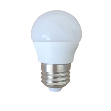 厂家批发LED球泡G45塑包铝5W E27/E14灯头85-265V镜前灯泡可调光