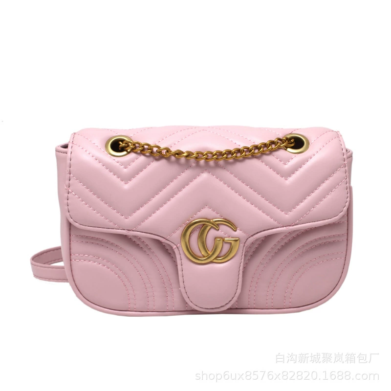 Сумка через плечо (в стиле chanel) с ромбовидной стёжкой, цепочный ремень, несколько цветов