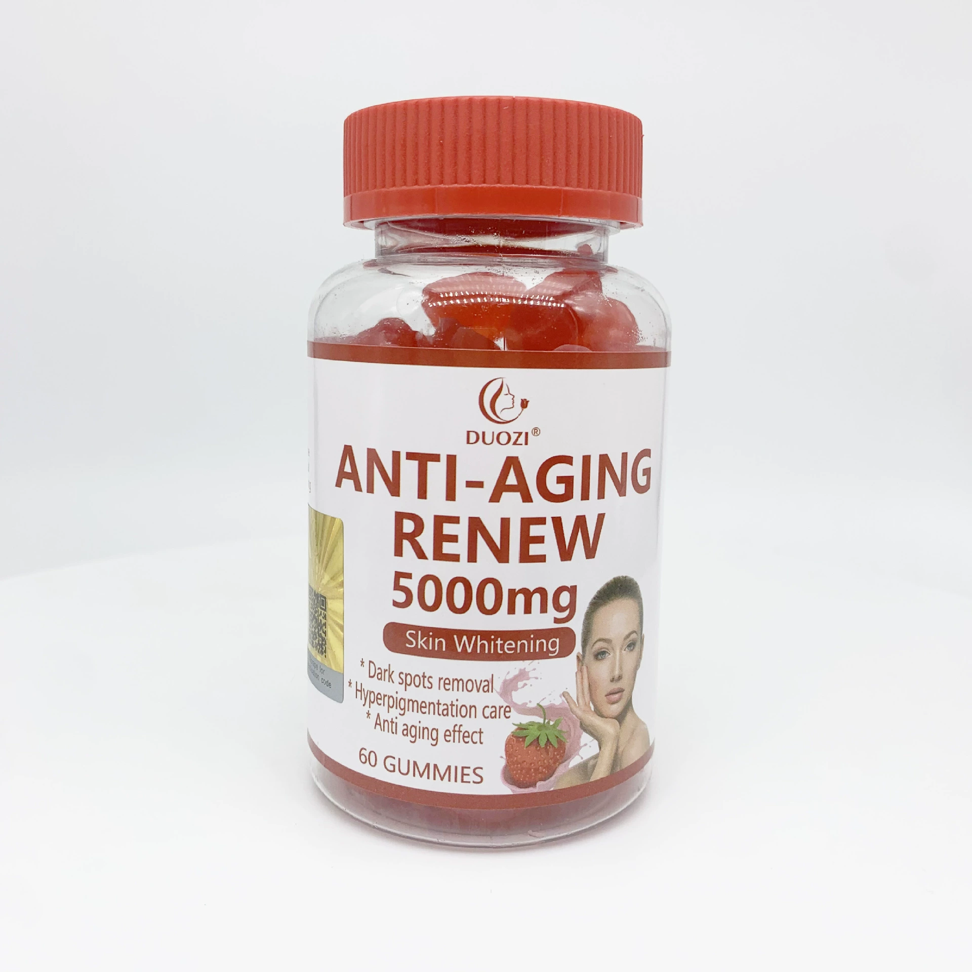 Трансграничная клубничная антивозрастная помадка 5000mg ANTI-AGING RENEW Gummies