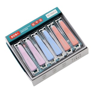 New strong 6626-5 nail clippers color large stainless steel folding nail clippers large pliers household pedicure knife