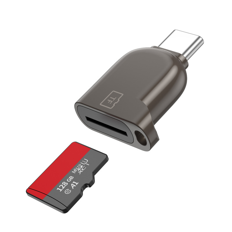Private Model Zinc Alloy Type-C3.0 High-Speed Reading Tf Card Reader Mini Portable Single Reading Nm Card 3.0 Card Reader Private Model Zinc Alloy Type-C3.0 High-Speed Reading Tf Card Reader Mini Portable Single Reading Nm Card 3.0 Card Reader