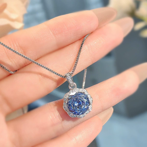 Tanzania Blue Pendant [No Chain included]