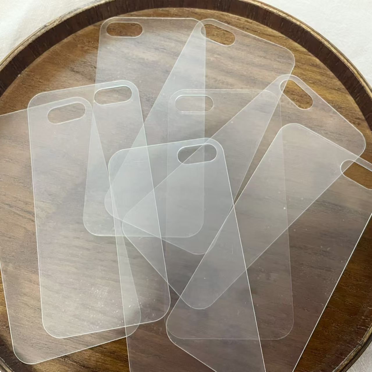 Transparent Phone Case Inner Back Card Sticker Card Film Back Base Sticker Card Material Manufacturer Foreign Trade