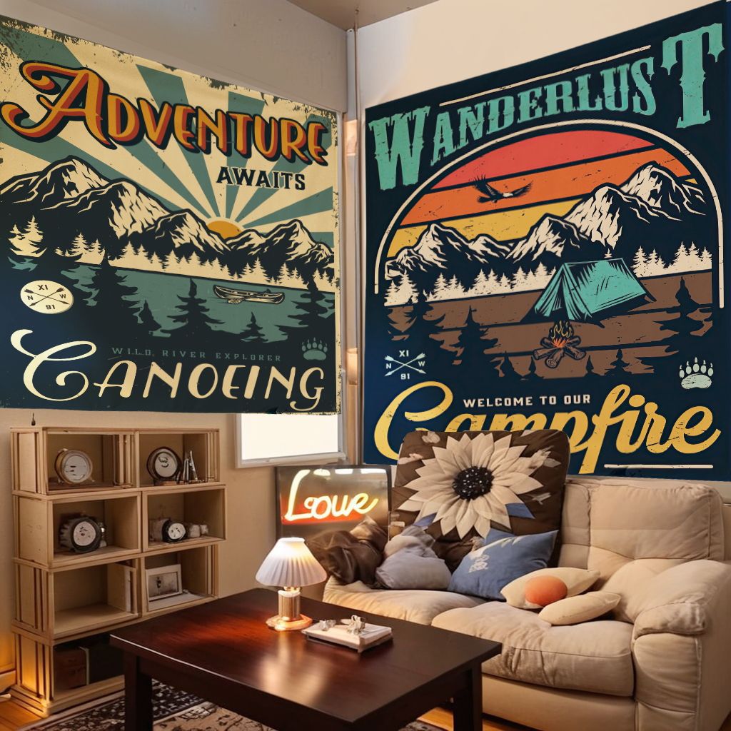 하이 엔드 침실 배경 천 아메리칸 룸 라이브 방송 복고풍 사진 장식 천 혁신 교수형 천 벽 천 임대 집