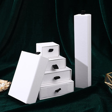 工厂现货直发白色哑光盒 珠宝首饰项链盒厂家直销现货生产