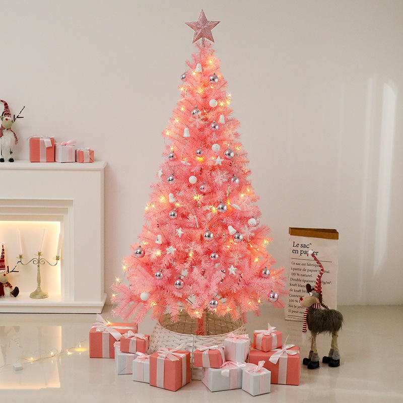 Christmas decoration tree Christmas tree suit package pink 1.5/1.8/2.1 m shopping mall decoration props