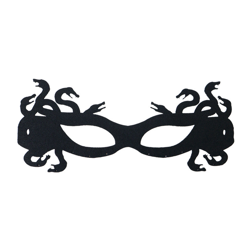 Nuevas máscaras de flores negras máscaras de baile máscaras de Halloween máscaras de mujeres máscaras de gato cos máscaras de mitad de cara