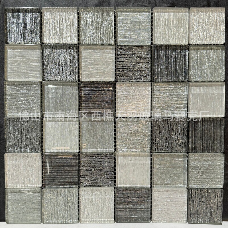 Special Offer Glass Laminated Mosaic Glass Tiles Hotel Bathroom Tiles Support Export Orders Welcome to Visit the Factory Inspection