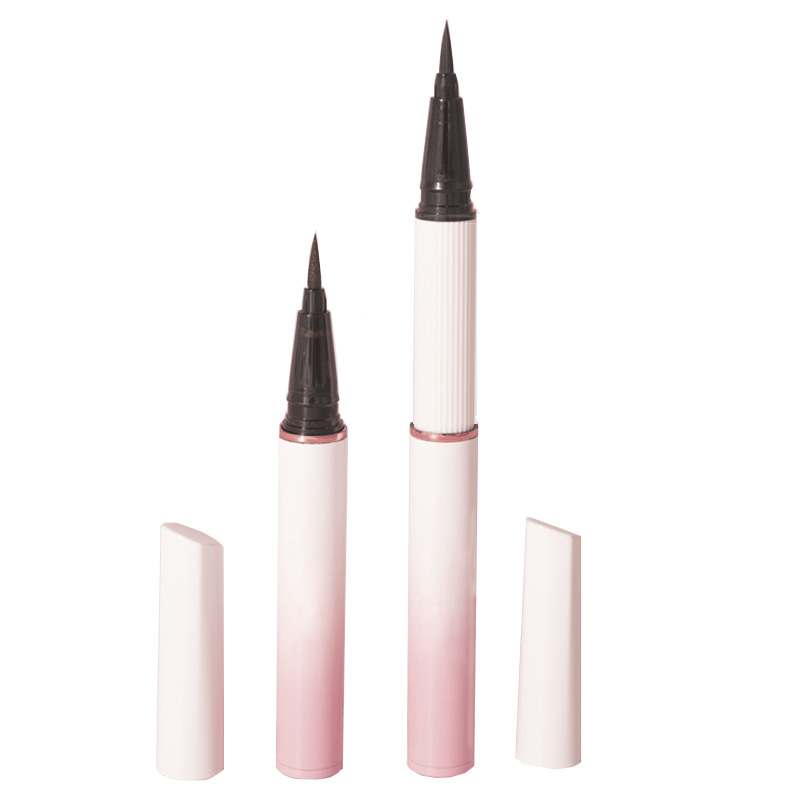 翠黛工厂 极光眼线笔防晕染棕色黑色加工定制外贸眼线笔伸缩式oem