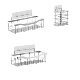 Cross-border Electric Toothbrush Storage Rack Hole-free Shower Rack Dental Tools Toilet Bathroom Toothbrush Rack Amazon